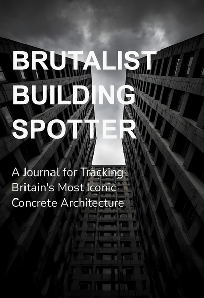 Brutalist Building Spotter Journal Cover