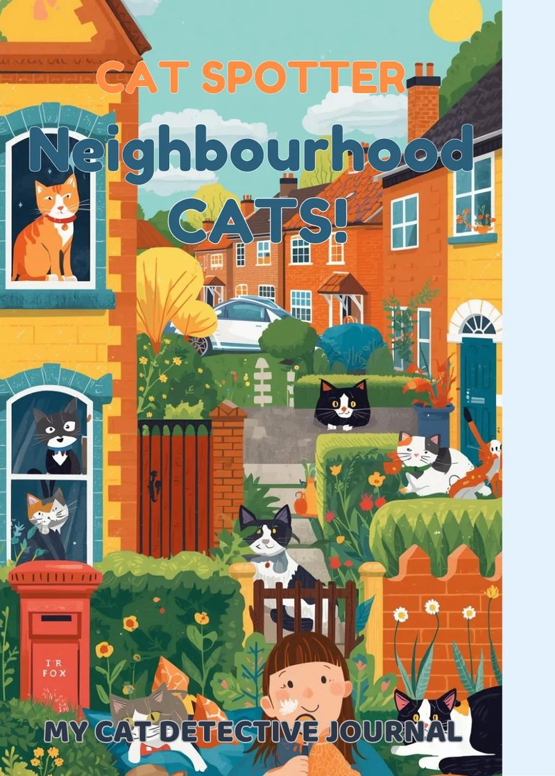 I Spy Neighbourhood Cats Journal Cover