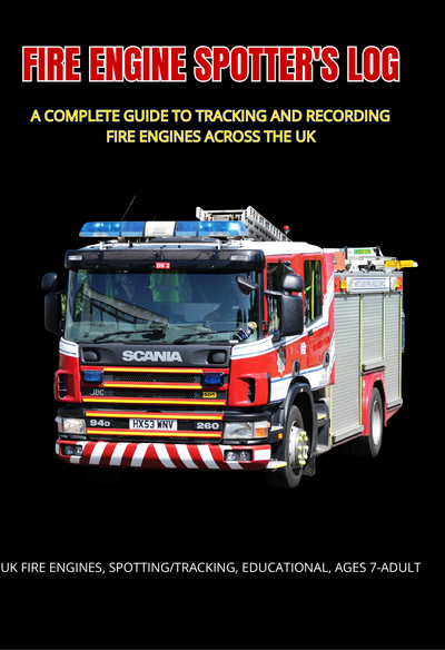 Fire Engine Spotter's Log Cover