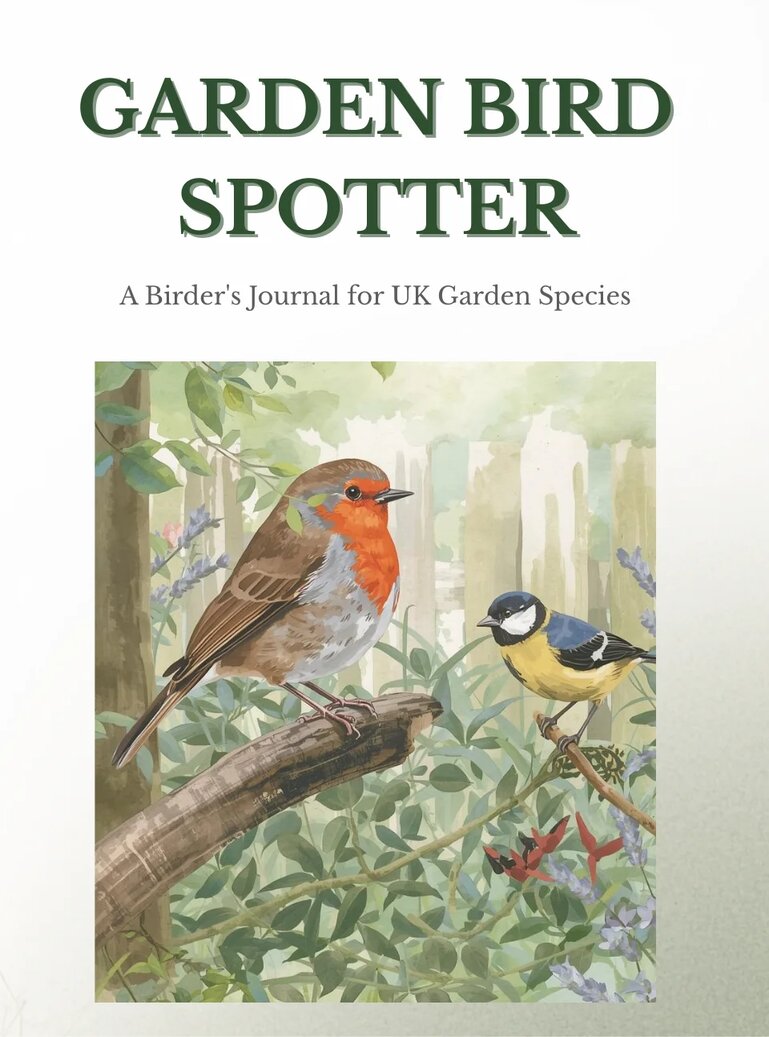 Garden Bird Spotter Journal Cover