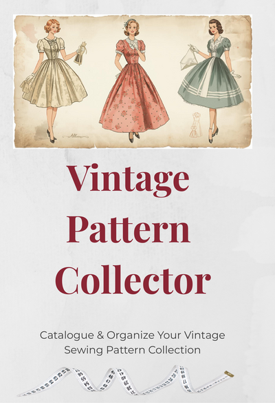 Vintage Pattern Collector Cover